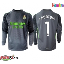 Camiseta Real Madrid Thibaut Courtois #1 Portero Tercera Equipación 2025-26 manga larga